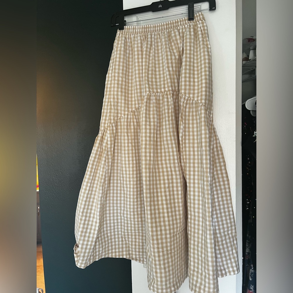 Old navy xs gingham skirt